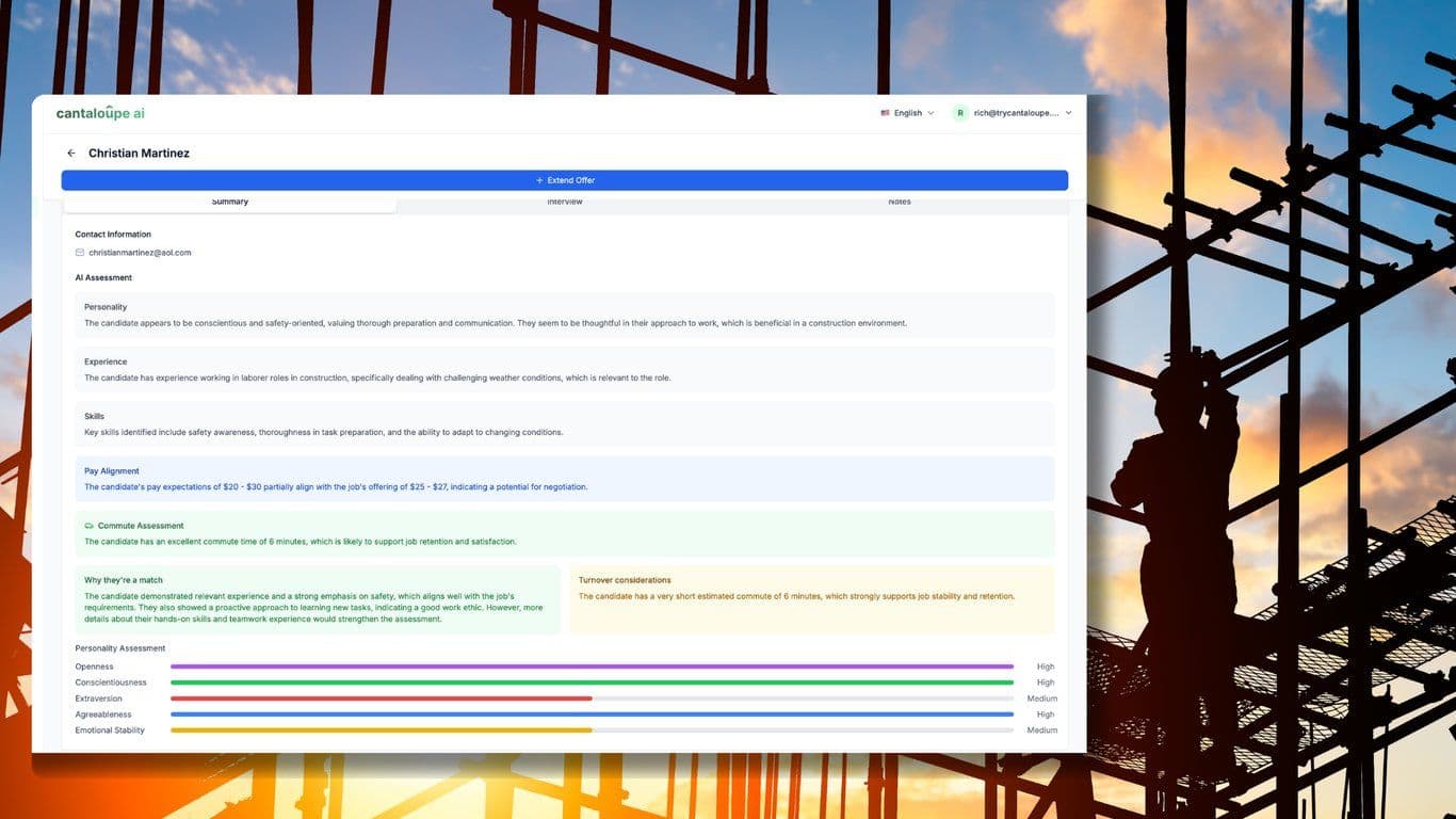 The Best Screening Tools for Construction Hiring in 2025 (We Ranked Them)